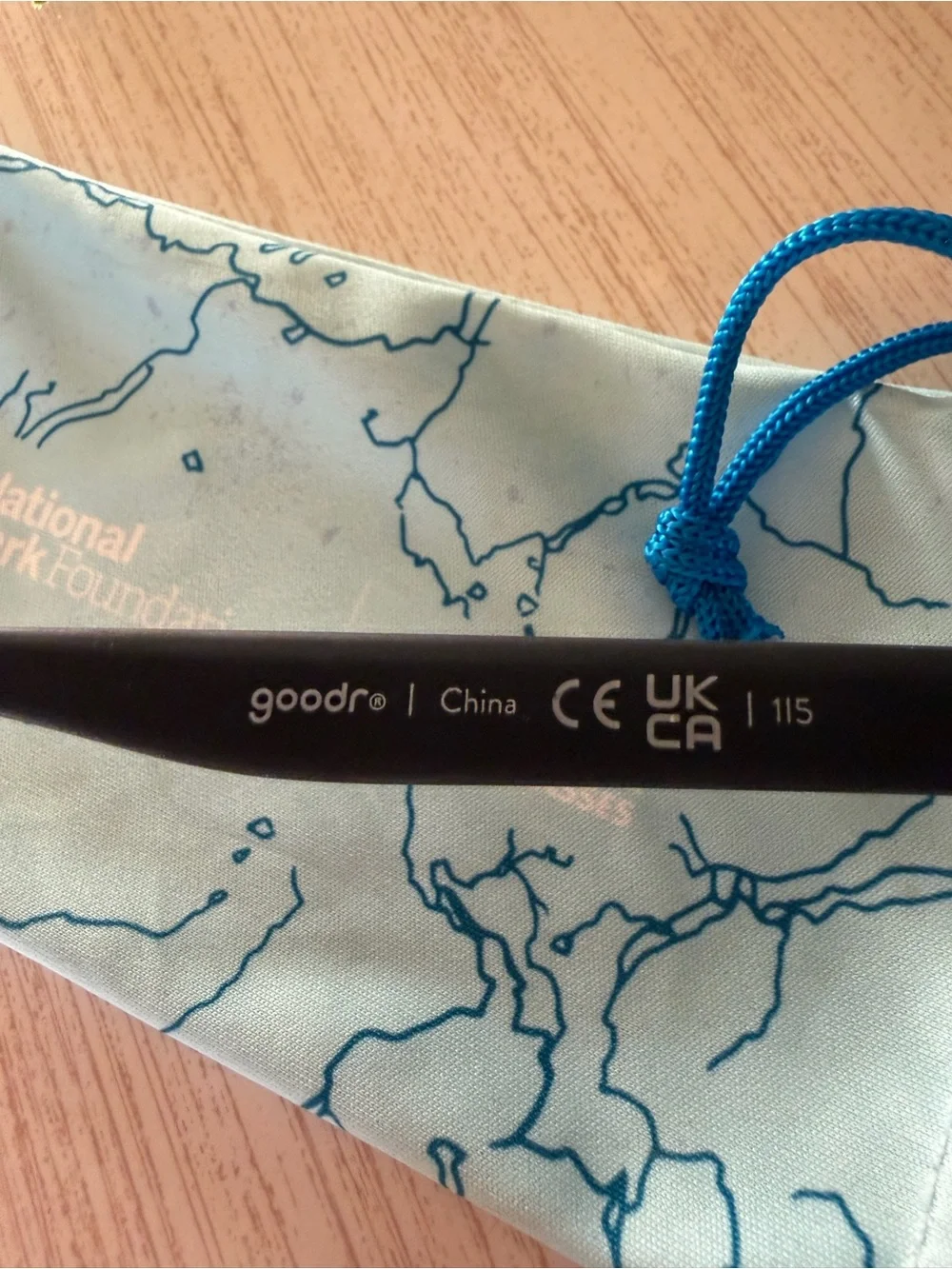Goodr x National Park Foundation Black Polarized Sunglasses